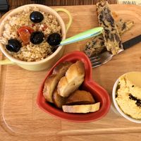 Vegan platter  at Lattuga in Rome