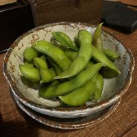 Edamame   at Qiu Dou Ru La Mien - Hagi Soymilk Ramen in Kaohsiung