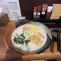 Miso soy milk ramen    at Qiu Dou Ru La Mien - Hagi Soymilk Ramen in Kaohsiung
