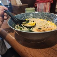 Miso soymilk ramen at Qiu Dou Ru La Mien - Hagi Soymilk Ramen in Kaohsiung