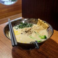 Soy milk ramen at Qiu Dou Ru La Mien - Hagi Soymilk Ramen in Kaohsiung