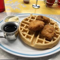 Chikn and waffles  at The Tasty in Philadelphia
