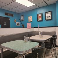 Comfy seating at The Tasty in Philadelphia