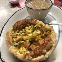 Biscuit and gravy  at The Tasty in Philadelphia