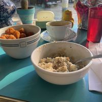 Biscuit and gravy. Tots and cappuccino   at The Tasty in Philadelphia