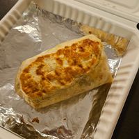 Tiny burrito for $17 at The Tasty in Philadelphia