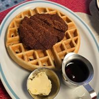 Chickn and waffles at The Tasty in Philadelphia