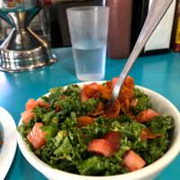 Kale salad (side portion) at The Tasty in Philadelphia