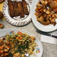 Tofu scramble & omelette.  at The Tasty in Philadelphia