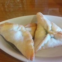 spinach pies at Pita Plate in Morehead City