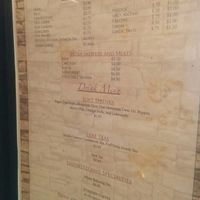 drink, dessert menu at Pita Plate in Morehead City