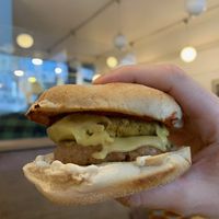 Breakfast muffin  #Veganuary at Cafe Kino in Bristol