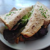 daily special, "coronation chicken". excellent! at Cafe Kino in Bristol