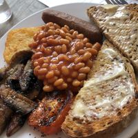 “Small" breakfast  at Cafe Kino in Bristol