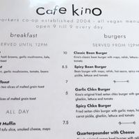   at Cafe Kino in Bristol