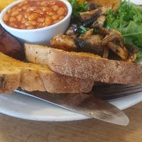 Large breakfast at Cafe Kino in Bristol