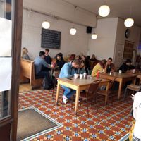 Inside at Cafe Kino in Bristol