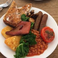 Full Kino with bacon at Cafe Kino in Bristol