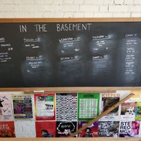 Booking of downstairs space at Cafe Kino in Bristol