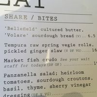 Tempura Raw Spring Vegie Rolls at Dough Bros in Hamilton