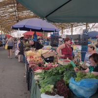 inside at Pryvoz Market in Odessa