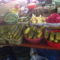 Pickles at Pryvoz Market in Odessa