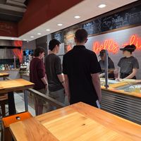  at Dells Pizza Lab in Wisconsin Dells