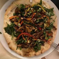 Pizza “Sommer im Wald” without bacon   at Giuseppe in Purbach