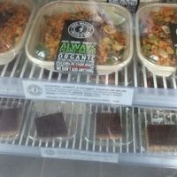 salads at Juice Warrior in Edinburgh