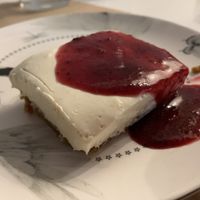 Tarta de queso vegana at Nomit in Valencia