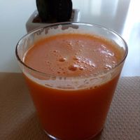 Fresh squeezed juice at Nomit in Valencia