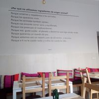 Wall with their mission statement at Nomit in Valencia