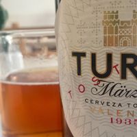 Magnificent amber ale at Nomit in Valencia