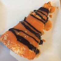 Raw carrot cake  at Nomit in Valencia