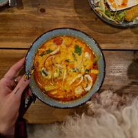 Coconut soup at Soya in Berlin