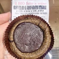 Chocolate tart  at NaturaSi - Gustavo Fara in Milan