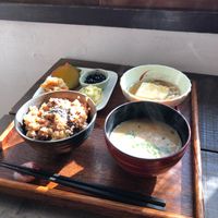 Aisunao lunch set at Aisunao in Naoshima