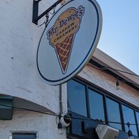 Signage... at Mr. Dewie's Cashew Creamery in Albany
