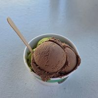 Matcha & Chocolate at Mr. Dewie's Cashew Creamery in Albany
