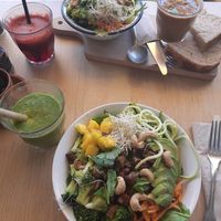 All vegan lunch at Oogst in Alkmaar