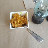 Tapa at La Huella Vegana in Rivas-vaciamadrid