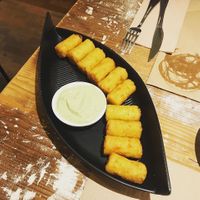 Mijos de la anarquia! Croquetas de mijo con zanahoria  at La Huella Vegana in Rivas-vaciamadrid