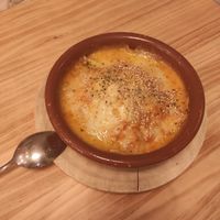 Patatas Garrucha at La Huella Vegana in Rivas-vaciamadrid