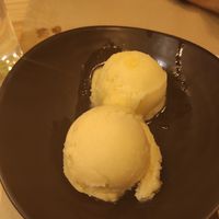 Helado de mandarina at La Huella Vegana in Rivas-vaciamadrid