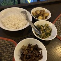 second half of curry  at Jade Green Tea Centre & Restaurant in Ella