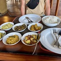 Curry and Rice   at Jade Green Tea Centre & Restaurant in Ella