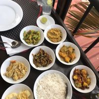 “Veg curry” at Jade Green Tea Centre & Restaurant in Ella