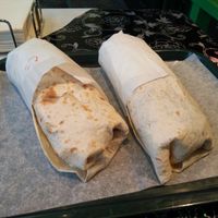 vöner and falafel at Falafel & mehr in Frankfurt