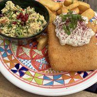 “cheese” cutlet at Falla - Wawrzyniaka in Poznan