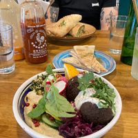 falafel set at Falla - Wawrzyniaka in Poznan